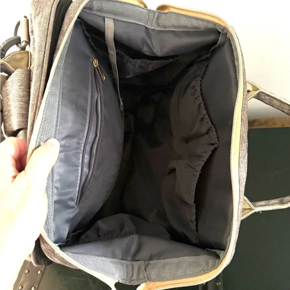 DEBUG Baby Diaper Bag Backpack with Changing Station Diaper Bags for Baby Bag.